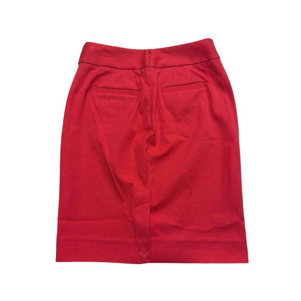 NWT Banana Republic Straight Coral Pencil Skirt Sz 6 P Workwear Business Stretch
